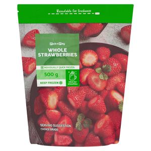 PnP Live Well Frozen Strawberries 500g